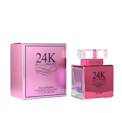 24K Millionaire Perfume Women's Eau de Fruity Scent 50ml