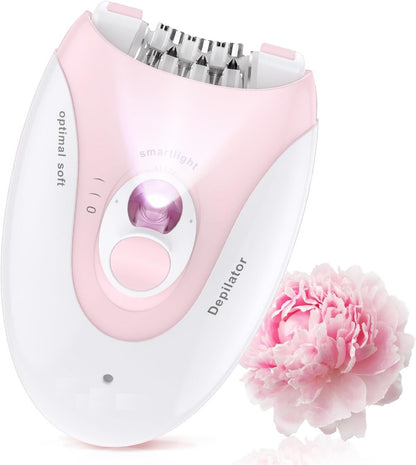 Daling DL-6032 Cordless Ladies Epilator with 2-Speed Adjustment, Painless Hair Removal