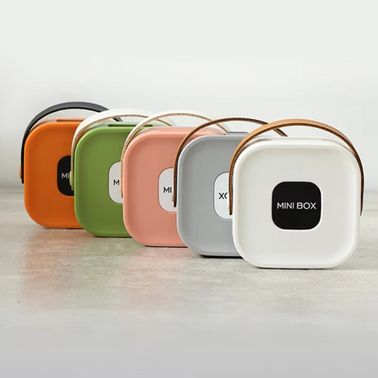 Jewelry Organizer Box | Portable Jewelry Storage Box | Sleek | Portable | Multi-Functional Travel Jewelry Organizer | Durable | Compact Ring | Necklace | Earring Storage Boxes With Mirror | For Travel | Home | Gift Option - Random Color