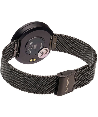 Ladies Smart Watch with Mesh Strap (Black)