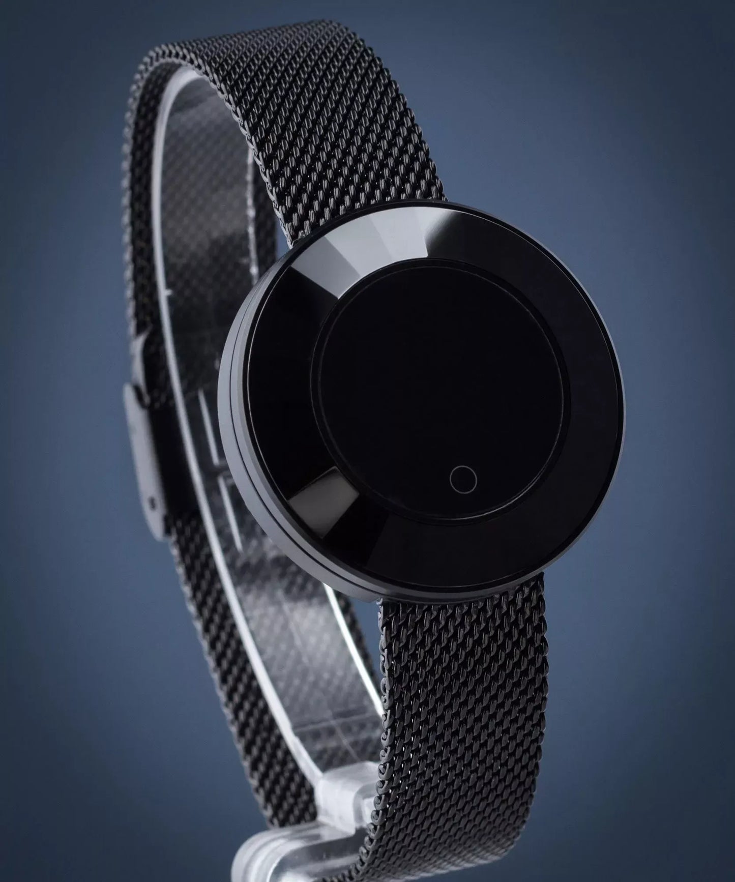 Ladies Smart Watch with Mesh Strap (Black)