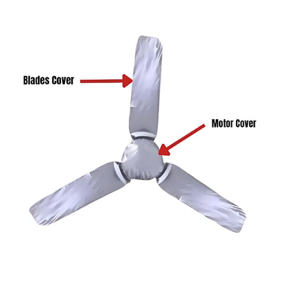 Universal Ceiling Fan Blade & Motor Cover Set