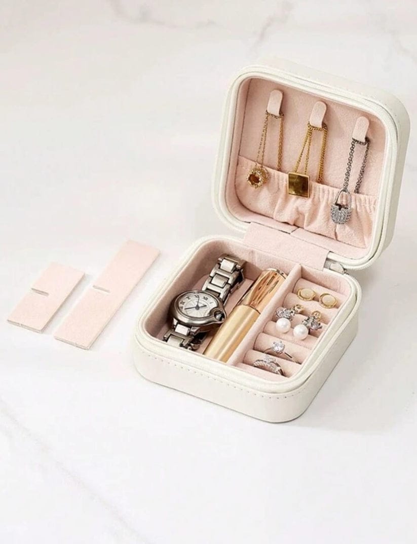 Mini Jewelry Organizer, Elegant and Practical Accessory for Women- RANDOM COLOUR