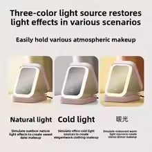 Portable Folding Makeup Mirror Jewellery Box