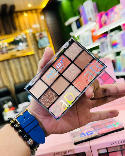 ANYLADY Captivate Professional Makeup Palette - 9-Shade