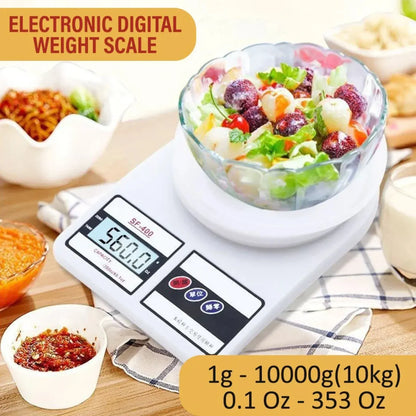 Digital Kitchen Weight Scale | 10 kg Capacity