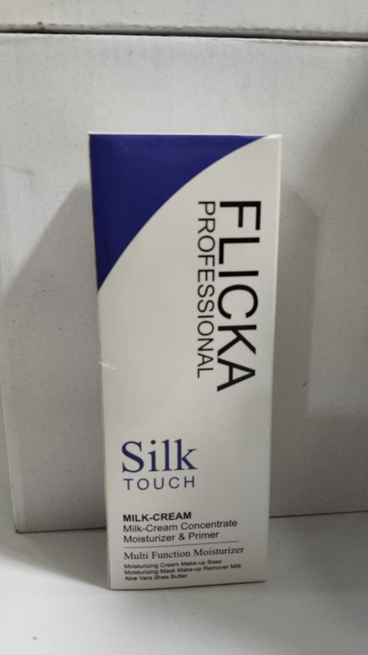FLiCKA Silk Touch 3‑in‑1 Moisturizer & Primer | Hydrating, Lightweight, Long‑Lasting | Pore Minimizer |