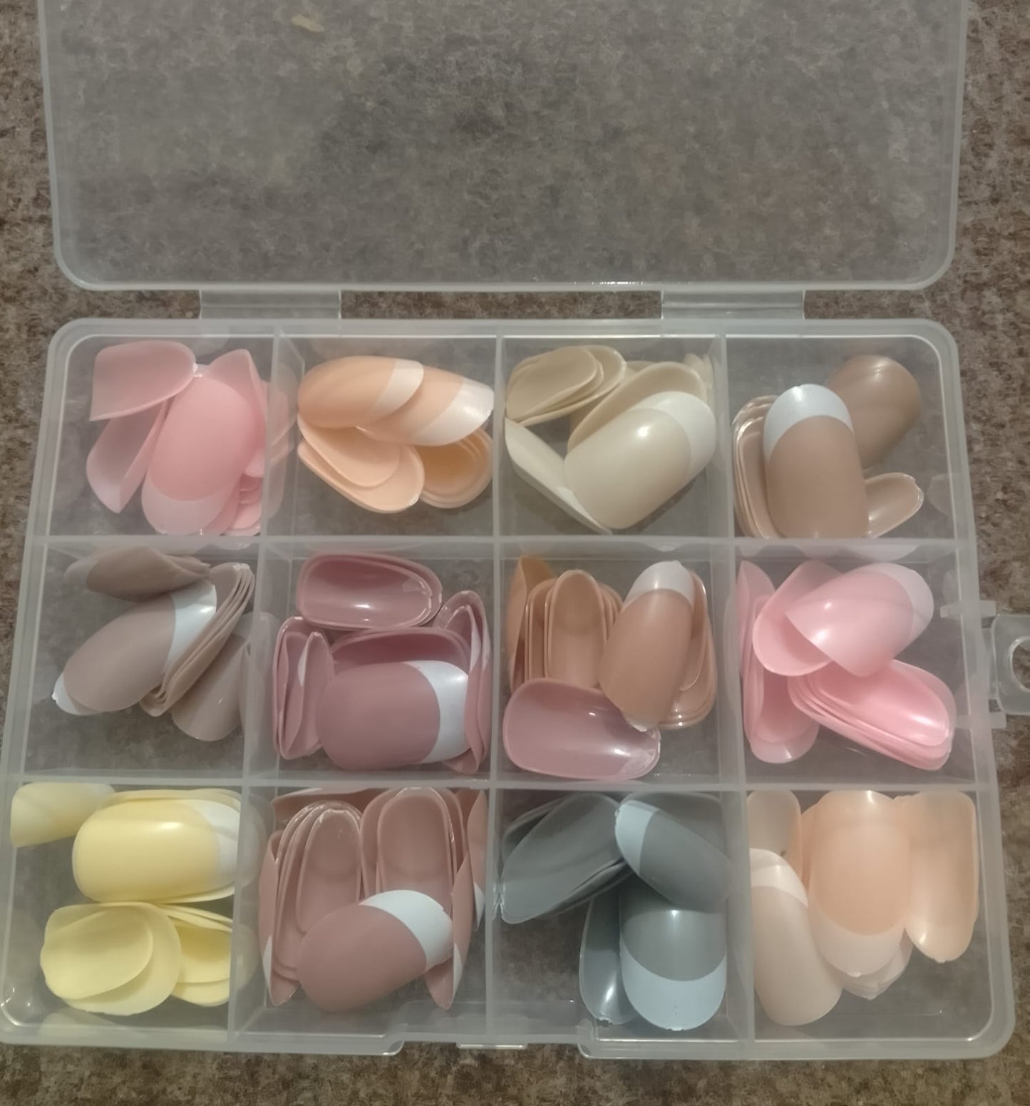 144 Pcs Multicolor Nails Box – Stylish, Durable & Easy-to-Use Parties & Nail Art Designs