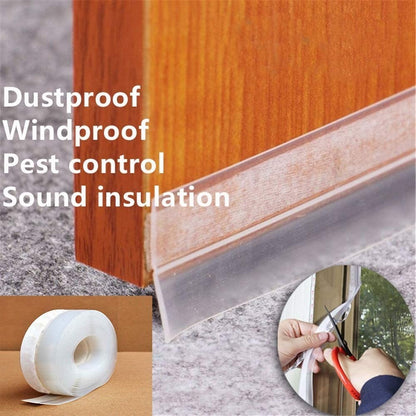 2 Meter Door & Window Seal Strip | Self-Adhesive Weather Stripping Tape | Soundproof, Dustproof & Energy-Saving Sealing Tape