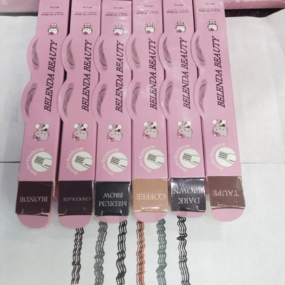 Eyebrow waterproof Pen Liquid Brow Definer Long Lasting Makeup Tool - 1Pc
