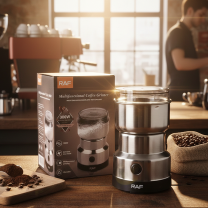 Electric Grinder | 300W | Stainless Steel Blades | 85‑100g Capacity | Coffee, Spices & Masala