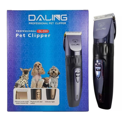 Daling Professional Pet Clipper Electric Grooming Trimmer for Dogs & Cats