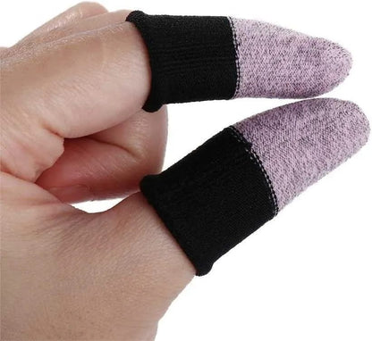 Premium Gaming Finger Sleeves Bundle 3 Pair Anti Sweat Touchscreen | Random Colour