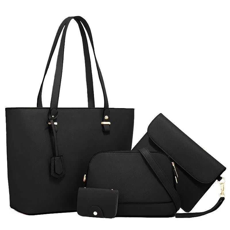 Women's Leather Plain Shoulder Bag