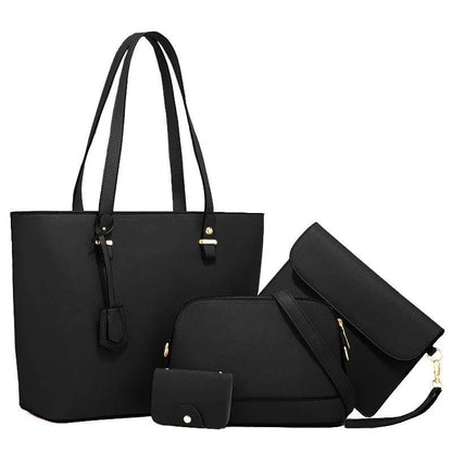 Women's Leather Plain Shoulder Bag