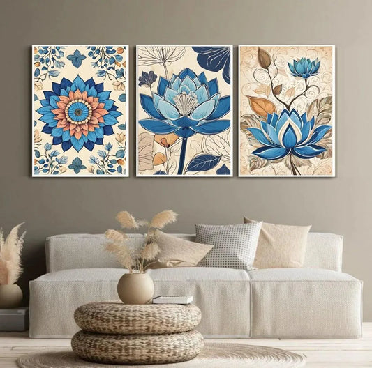 Flower Design Wall Art & Paintings