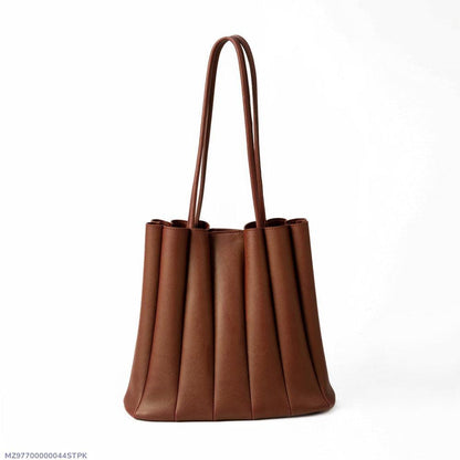 Women's PU Leather Textured Hand Bag