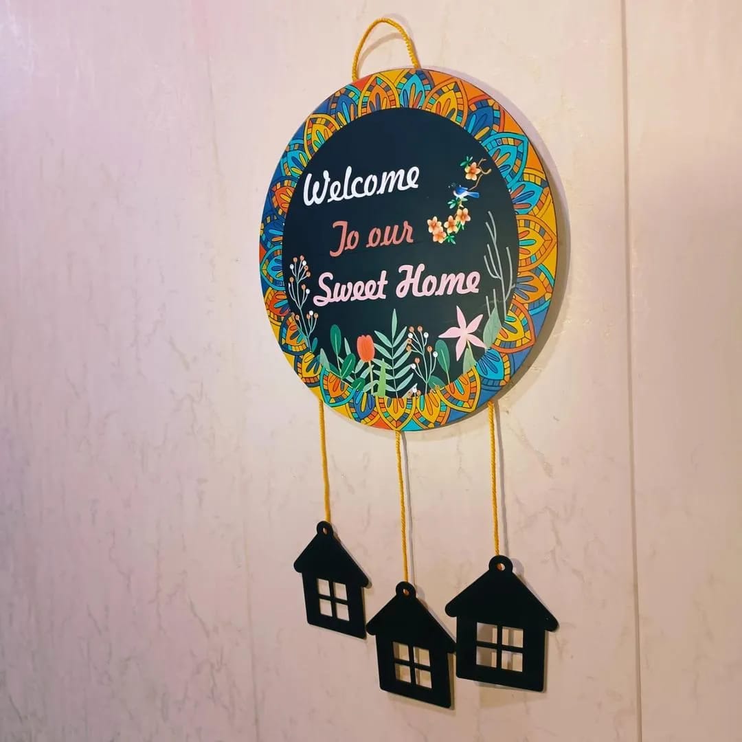 Welcome to Our Sweet Home Wall Hanging