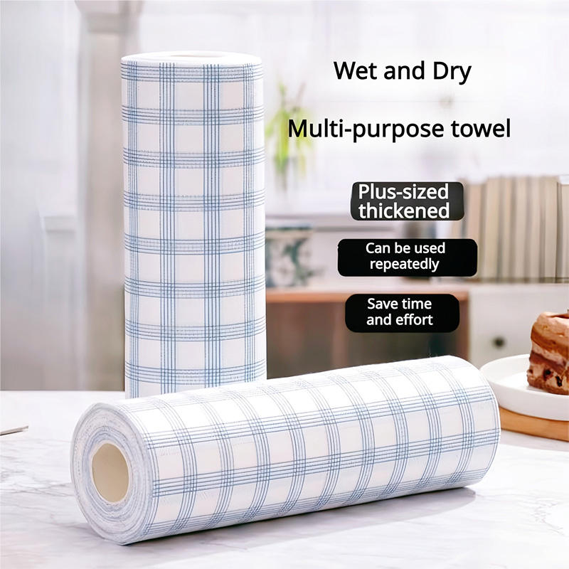Reusable Kitchen Cleaning Wipes Roll – Washable, Absorbent & Eco-Friendly Multi-Purpose Cleaning 100 Sheets