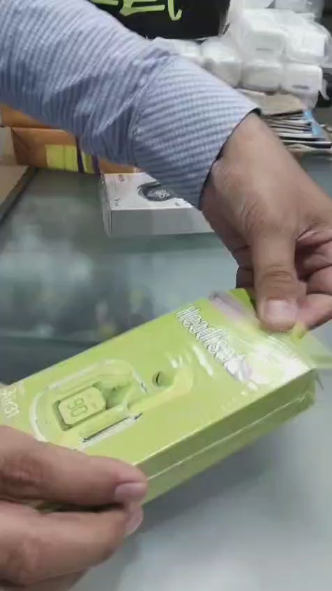 Air31 Wireless Earbuds | Crystal Transparent Bluetooth 5.3 | With Transparent Charging Case