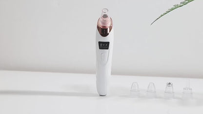 Face Vacuum Suction Blackhead Remover Pore Cleaner Electric Deep Cleansing Tool For Nose And Face