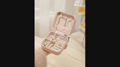 Mini Jewelry Organizer, Elegant and Practical Accessory for Women- RANDOM COLOUR
