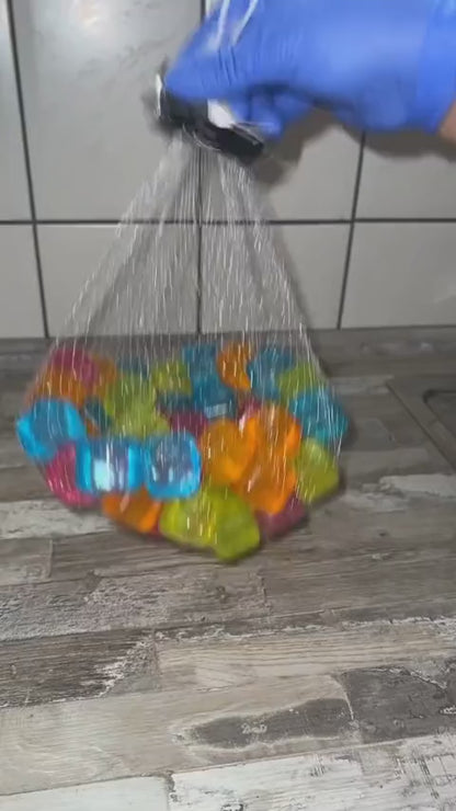10PCS Reusable Ice Cubes – Random Shapes Multi-Color Collection