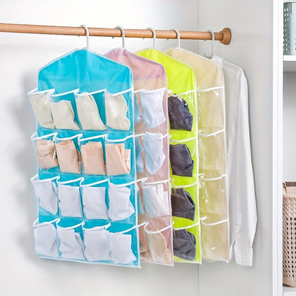 Pocket Multifunction Hanging Storage Bag | Door & Wall Mounted Closet Organizer | Random Colour