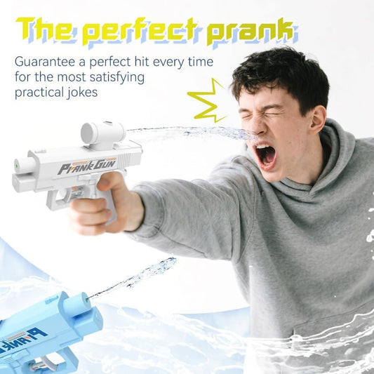 Funny Double-Sided Reverse Water Gun – Mini Tactical Prank Sprayer Toy for Kids & Adults | Summer Pool & Beach Water Fight Blaster (Random Color)